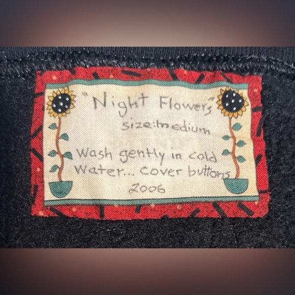 Quilted Boho Style Handmade Jacket, Medium, EUC No Flaws of any Kind - Picture 7 of 7